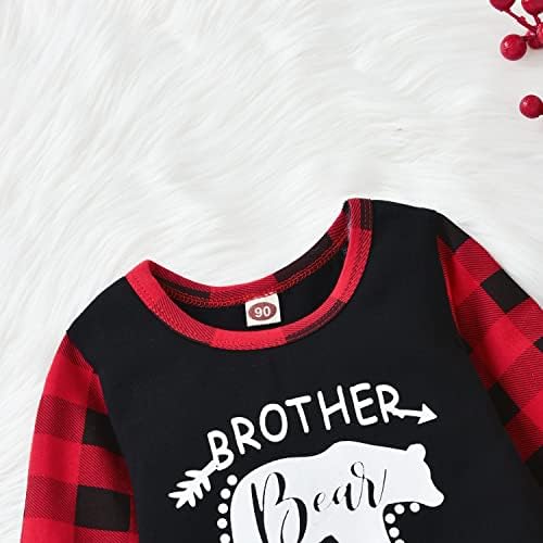 Aalizzwell Baby Romper Brother Set