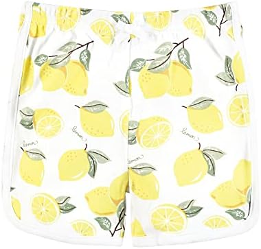 Hudson Baby 4-Piece Cotton Shorts Set for Girls