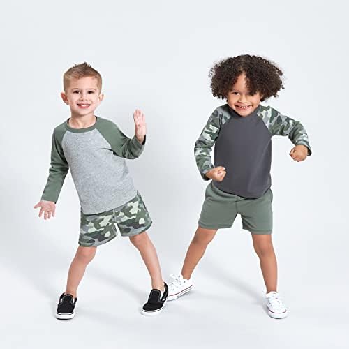Gerber 3-Pack Knit Shorts for Toddler Boys Elastic Play Style