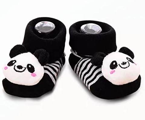 6-Piece Baby 3D Cartoon Anti-Skid Booties