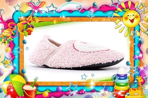 Soofylia Cute Kids Smiley Face Slippers