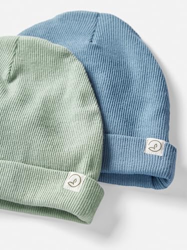 Little Planet by Carters Unisex-Baby 2-Pack Caps Made with Organic Cotton
