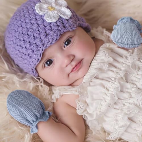 Perfect Newborn Gloves - Soft Hypoallergenic mittens for 0-6 Months