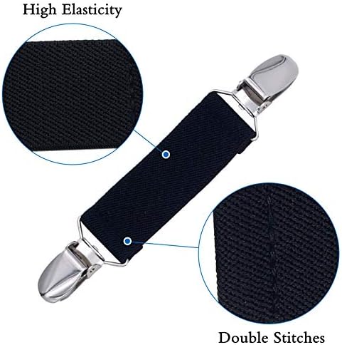 American Trends Elastic Mitten Clips - Stainless Steel Gloves for Kids