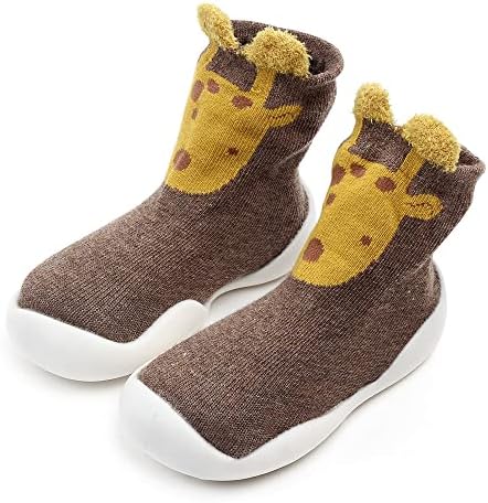 HOWELL Baby Unisex Anti-Skid Cartoon Animal Slippers