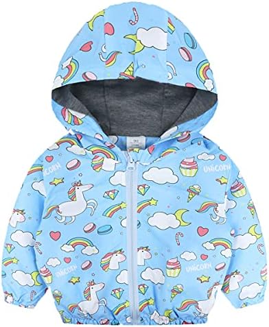 Toddler Hooded Windbreaker for Boy and Girl