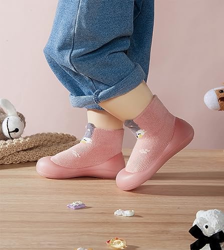 Baby Girl Sock Shoes Soft Non-Slip Indoor Slippers