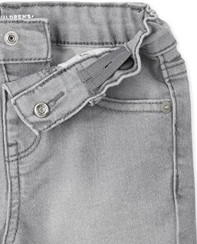 The Childrens Place Boys Stretch Denim Shorts