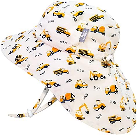 JAN JUL Kids Adjustable Cotton Sun Hat 50 UPF