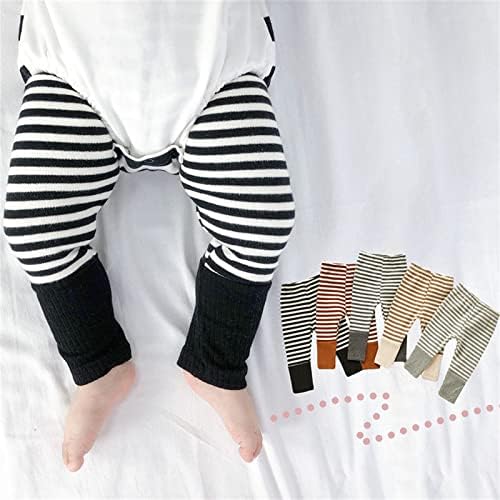 Golden Green Patchwork Striped Infants and Adults Leggings Trousers