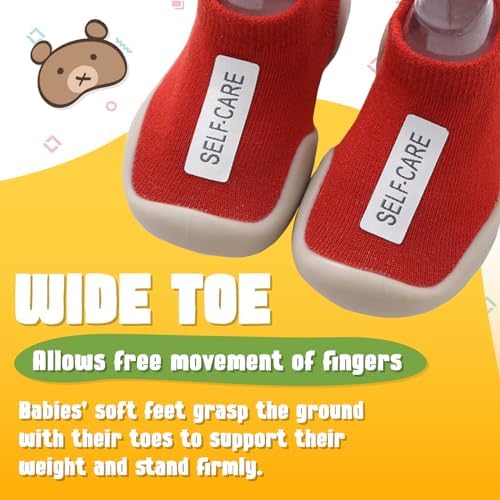 Stylish Non-Slip Cotton Sneakers for Babies