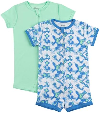 Hanes Baby Ultimate Zippin Romper - 2-Pack 0-24 Months