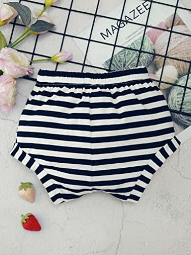 Iiniim Baby Cotton Striped Bloomers