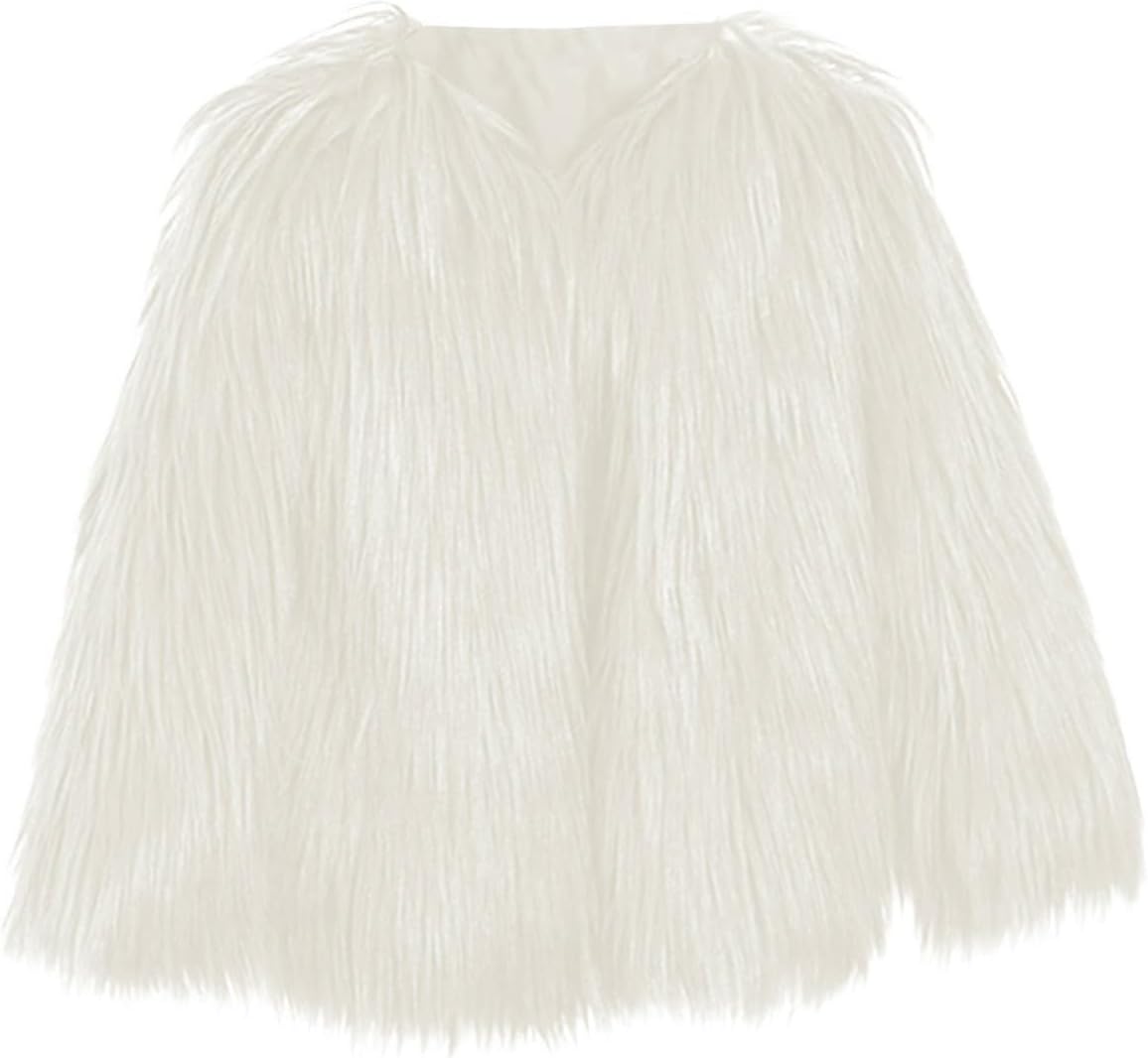 Warm Faux-Fur Jacket for Baby Girls
