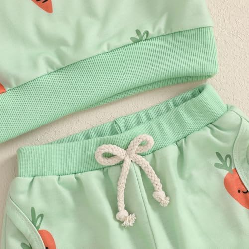 Toddler Baby Girl Easter Outfit Set