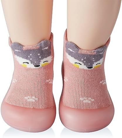 Baby Girl Sock Shoes Soft Non-Slip Indoor Slippers