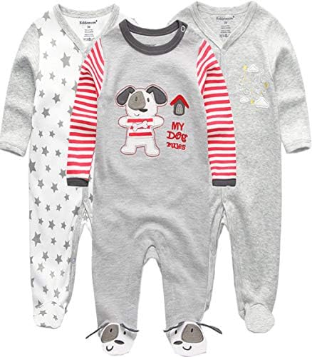 Kiddiezoom Baby Boys Soft Cotton Romper