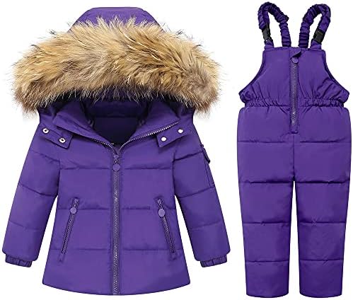 Warm Durable Down snowsuit for Babies