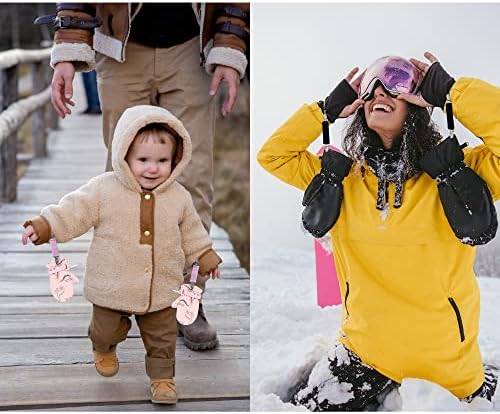 UTTPLL Stainless Steel Glove Clips for Kids Winter Mittens Clips
