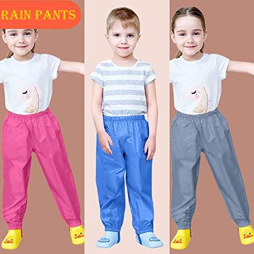 RNTOP Kids REVWXYZ Waterproof suspender Rain Jacket