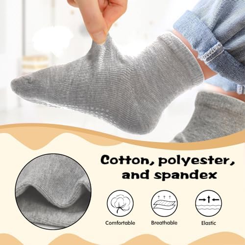 Non-Slip Grip Socks for Toddlers
