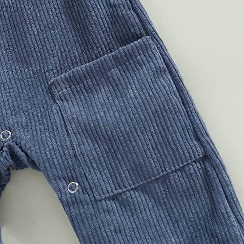 Plush reversible cotton overalls for baby