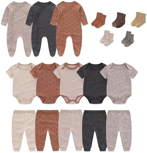 18-Piece Baby Unisex Layette Set for Newborns