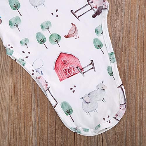 CIYCUIT Knotted Baby Gown Outfit for Newborn