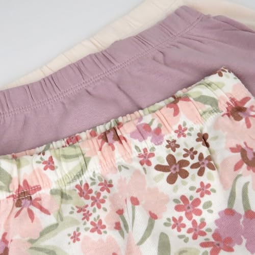 3-Pack Honest Baby Footed Pants Soft Cozy Organic Cotton