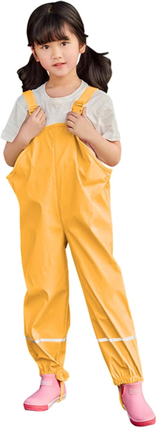 WATERPROOF RAIN PANTS FOR TODDLERS