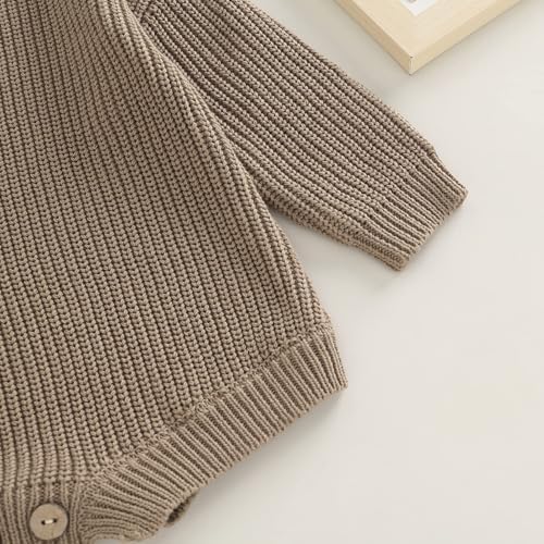 Adorable Winter romper for Baby - toddlerunisexcable knit