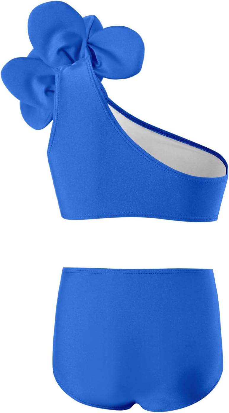 Ruffle One-Shoulder Toddler Swimsuit