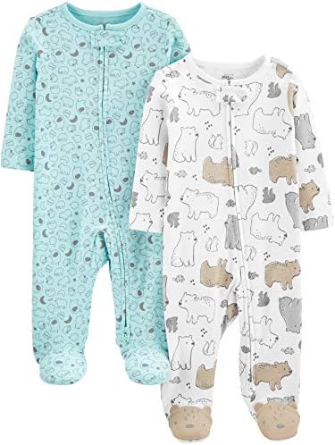 Cotton Footed Sleep and Play Set for Kids