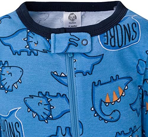 Gerber Baby Boys 2-Pack Footed Pajamas