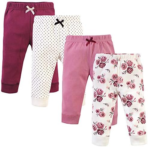 Hudson Baby Cotton Pants Legging Set for Baby Girls