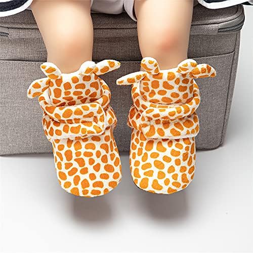 Perfect Warm Fleece Winter Booties for Babies Concise Comfy First Walkers