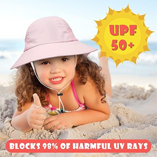 HONGTEYA Adjustable Toddler Sun Hat Upf 50