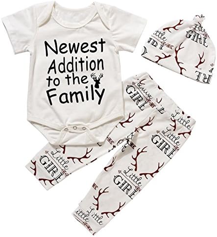 Newborn Suit for Baby shower - deer print