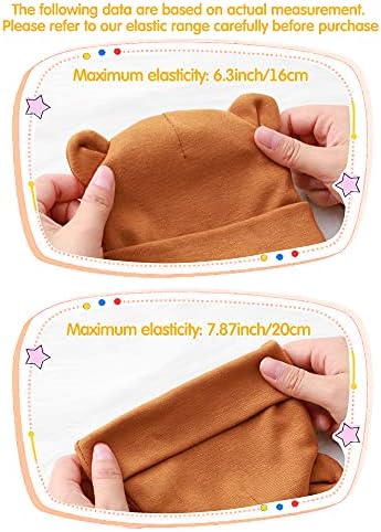 Geyoga Baby 12-Piece mittens set for 0-12 Months