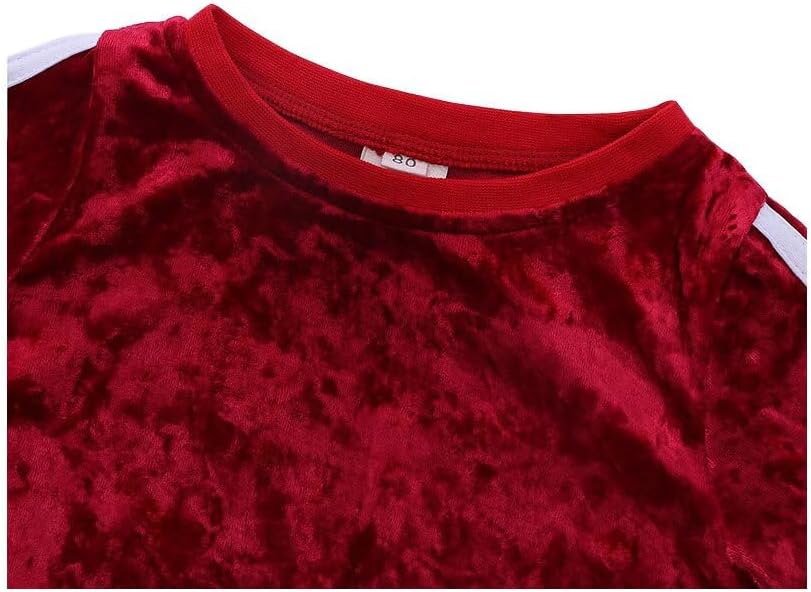 oftsaid boys velvet tracksuit toddler set