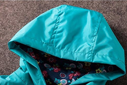 Cute Baby Girls Waterproof Hoodie for Rainy Days