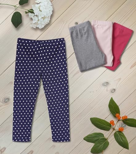 Bright Color Cotton Leggings for Kids