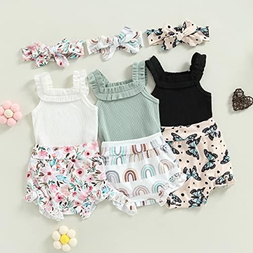 Cutie Summer Romper Set for Baby Girl