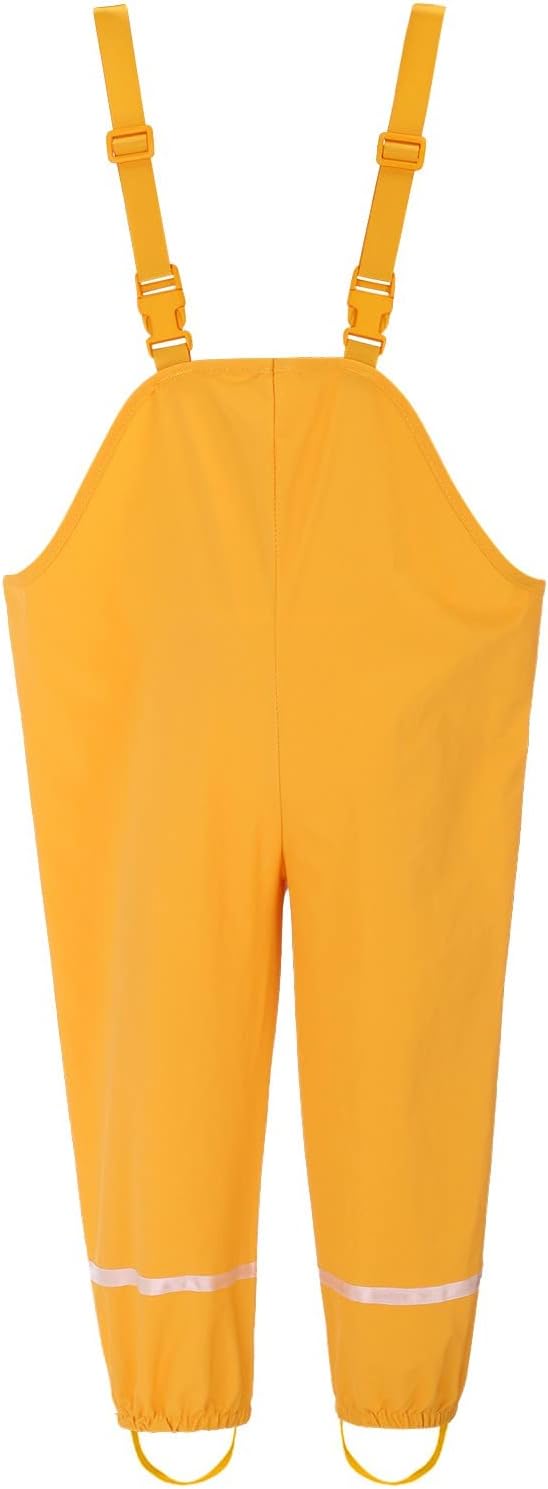 WATERPROOF RAIN PANTS FOR TODDLERS