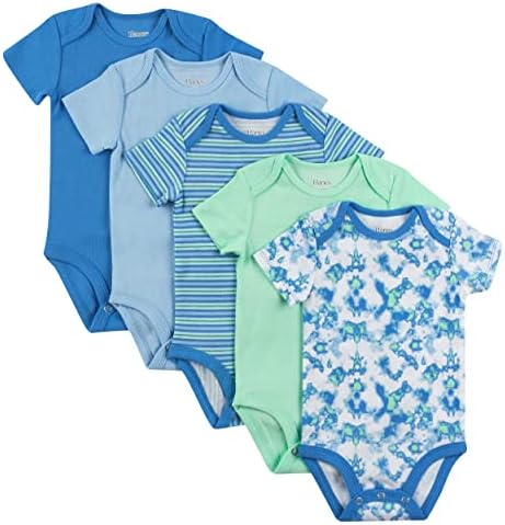 Cradle-Cape 5-Pack - Ultimate Flexy Short Sleeve Bodysuit