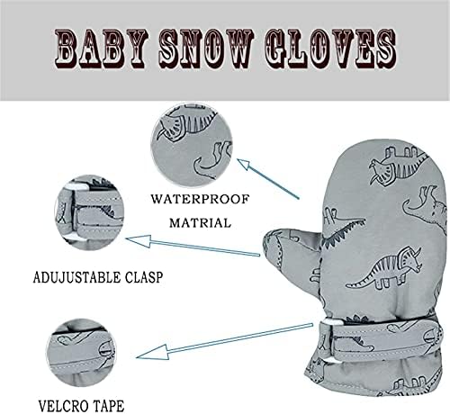 Warm Waterproof Winter Gloves for Kids
