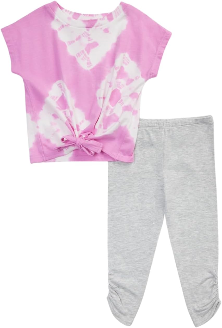 Splendid Tie Dye Baby Girls Short SleevePant Set