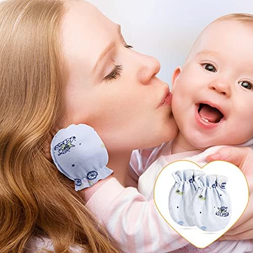 Geyoga 24-Pair Newborn Gloves Soft Stretchy
