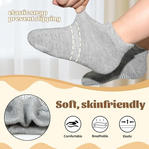 Non-Slip Toddler Socks for 1-7 Years