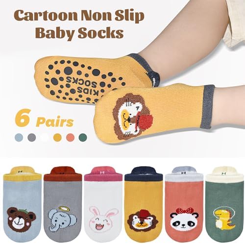 Soft Non-Slip Baby Socks for Toddlers